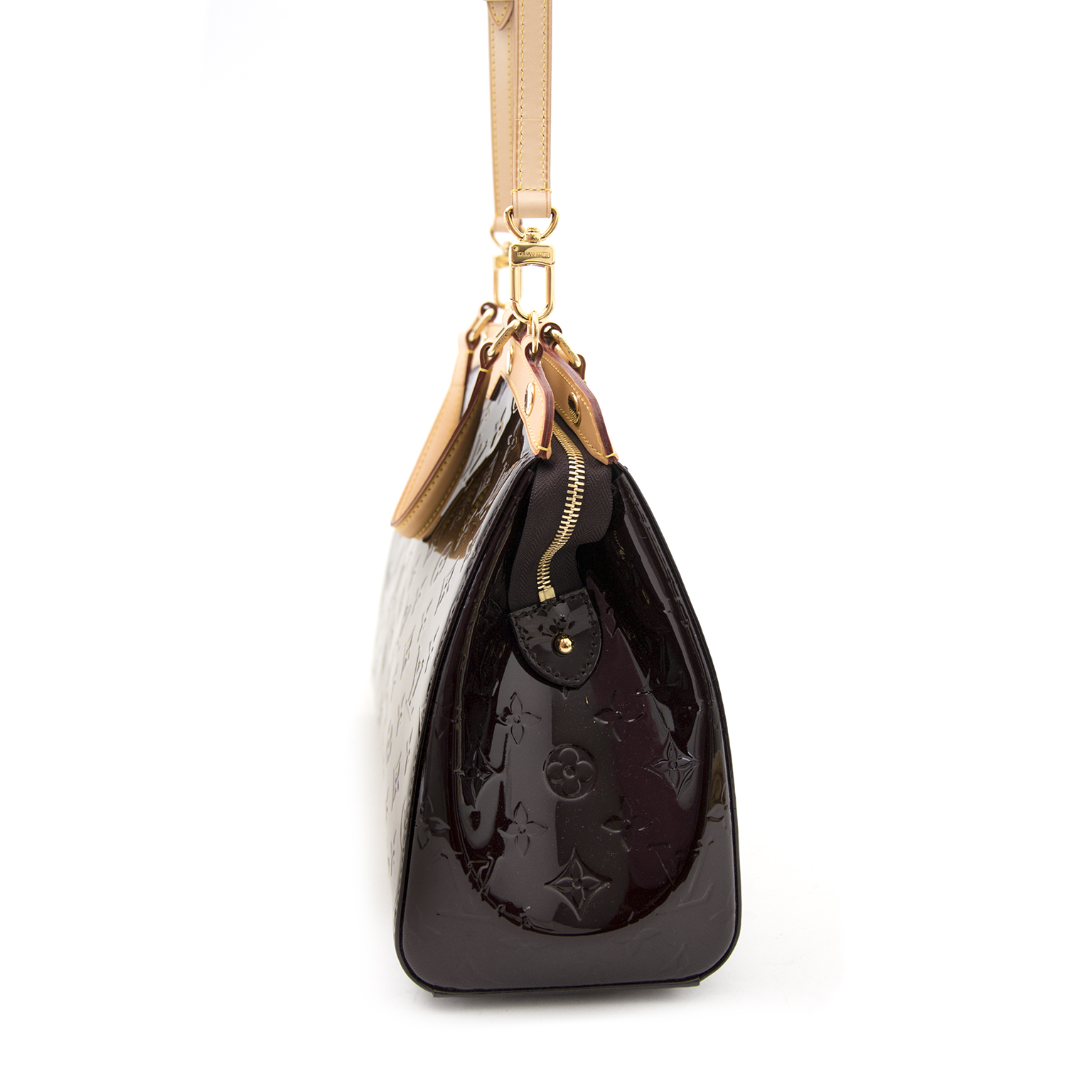 Louis Vuitton Amarante Patent Brea MM Bag ○ Labellov ○ Buy and Sell  Authentic Luxury