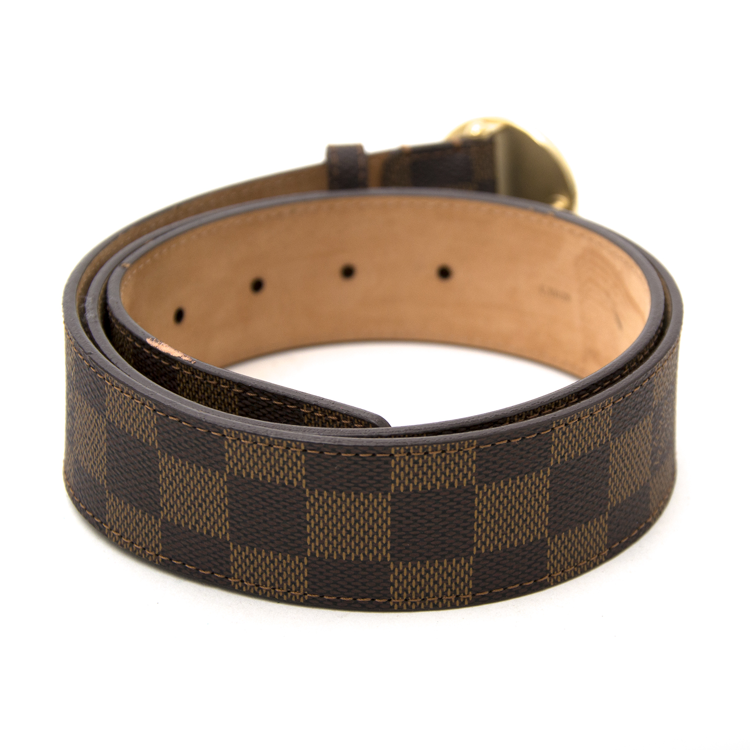 Louis Vuitton Initials Grey Mini Damier Belt - Size 85 ○ Labellov ○ Buy and  Sell Authentic Luxury