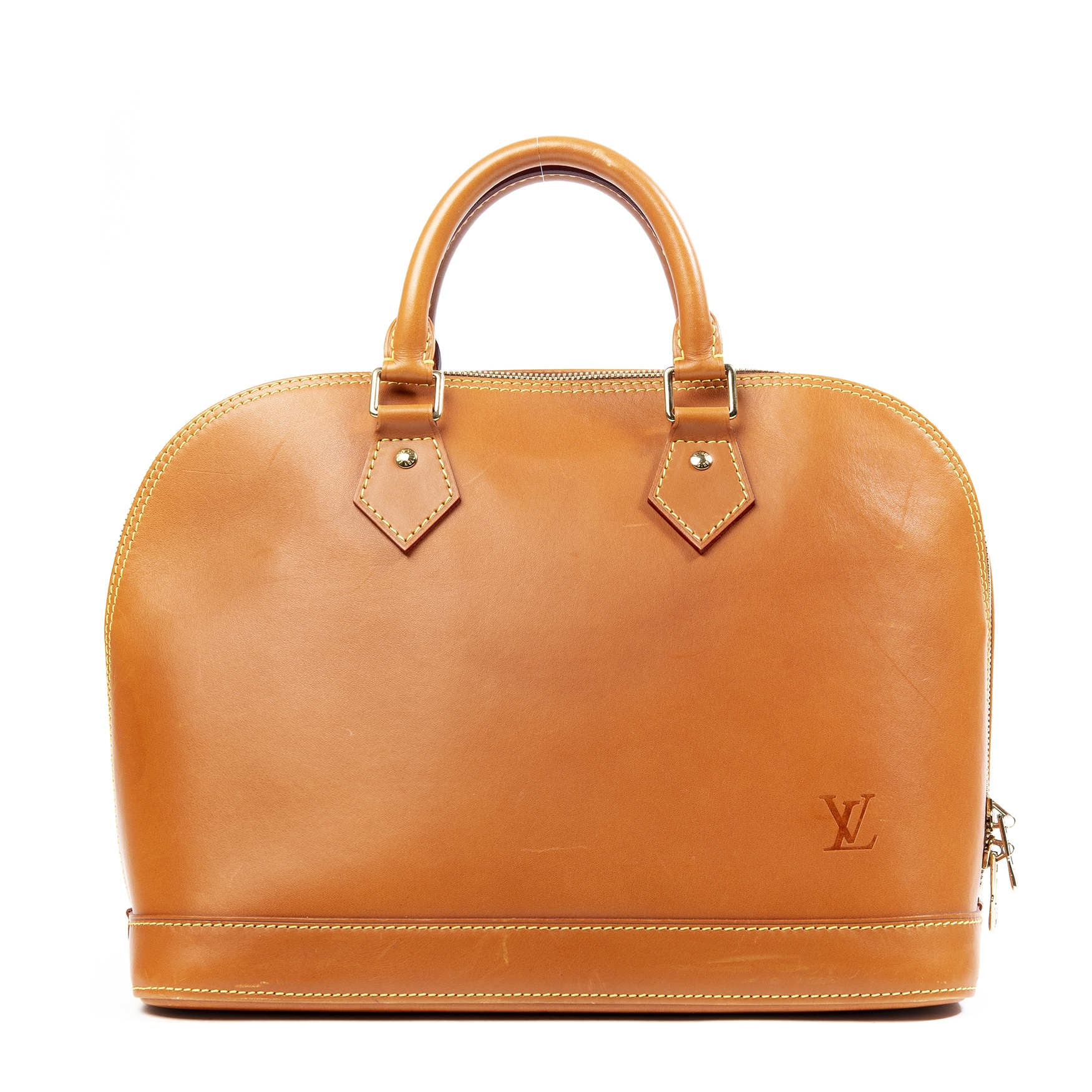 Louis Vuitton Beige Vachetta Leather Divine Trunks And Bags