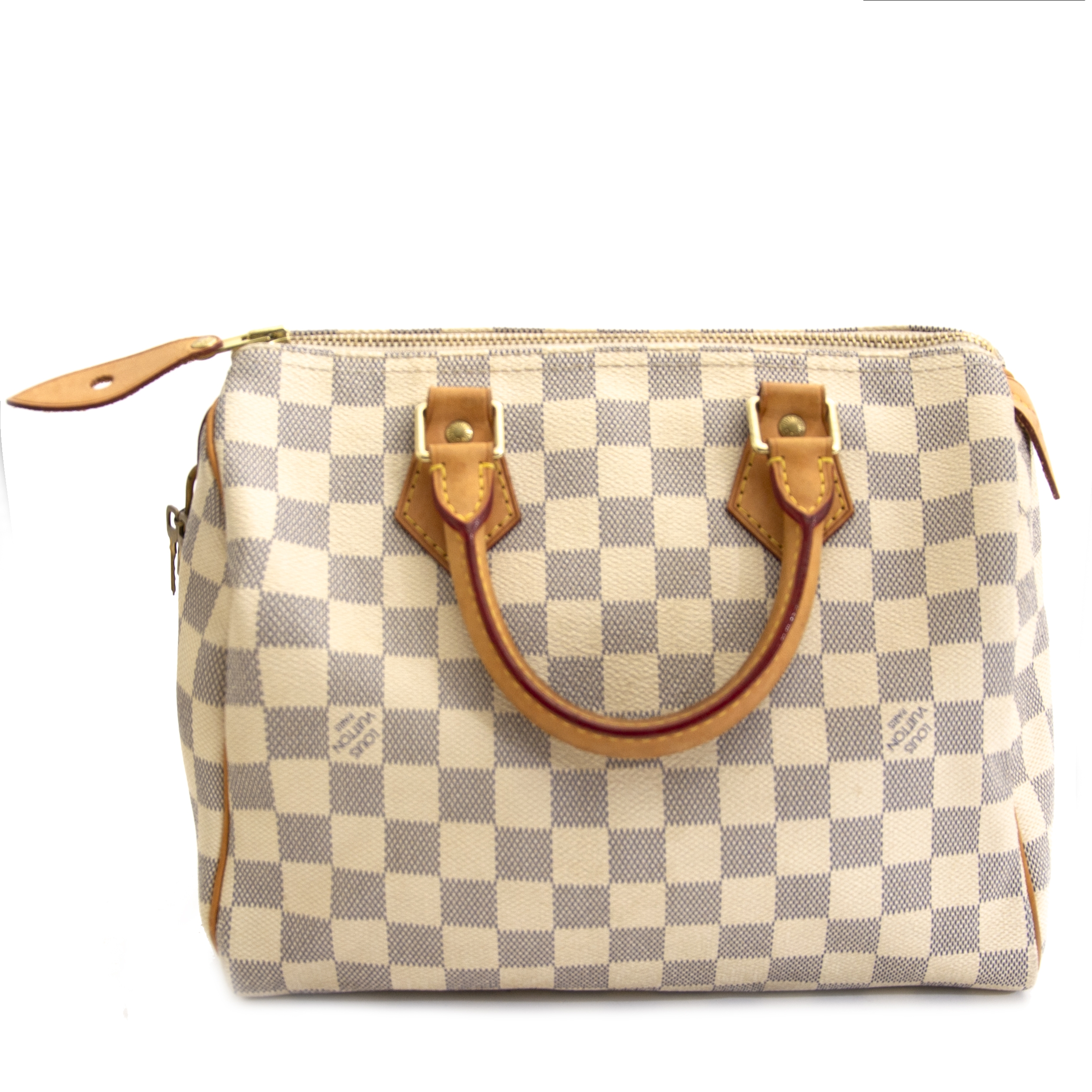Louis Vuitton Damier Azur Speedy 25 Bag LVJS565 - Bags of