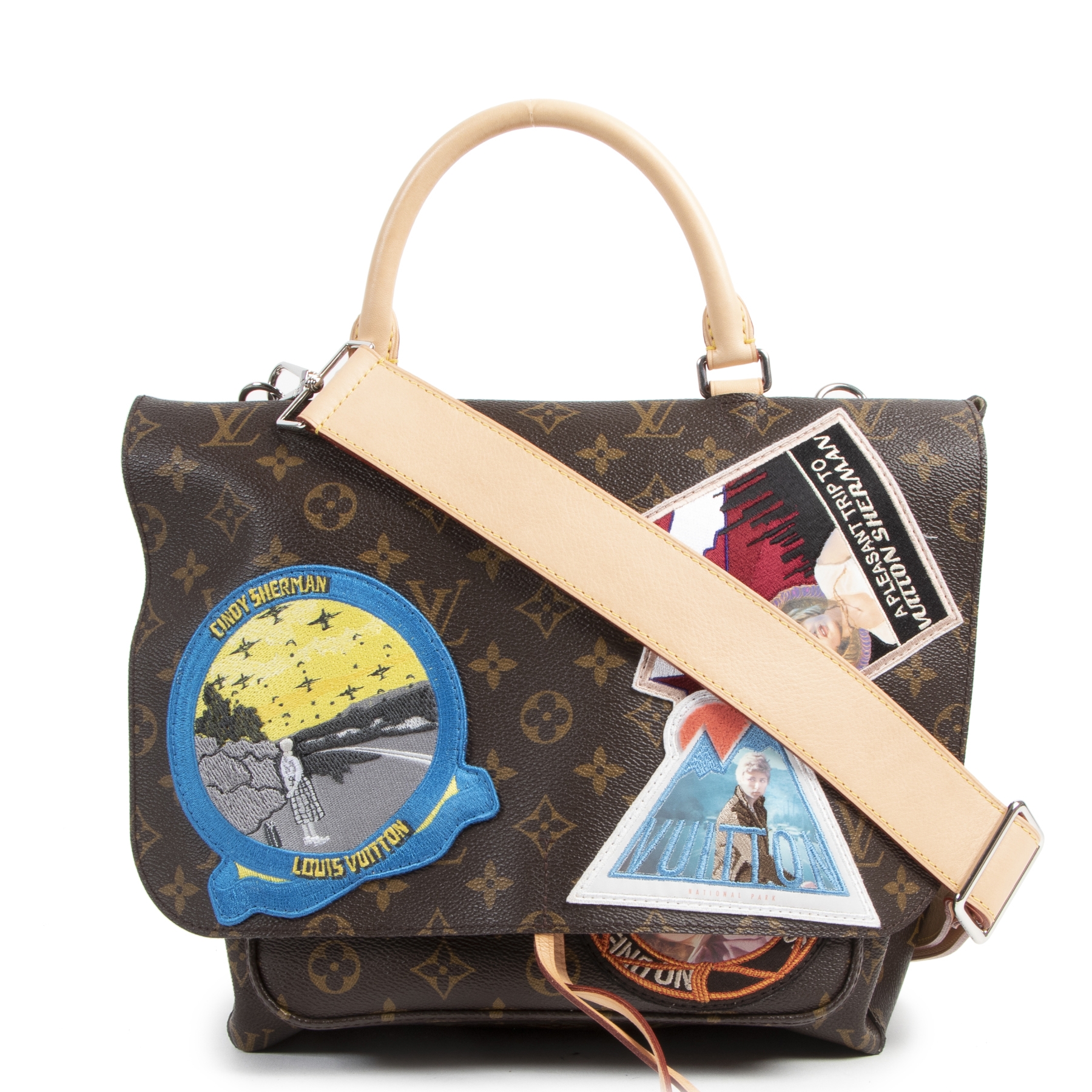 SO - New Fashion Women's Bags LV Messenger Monogram Titanium A0101