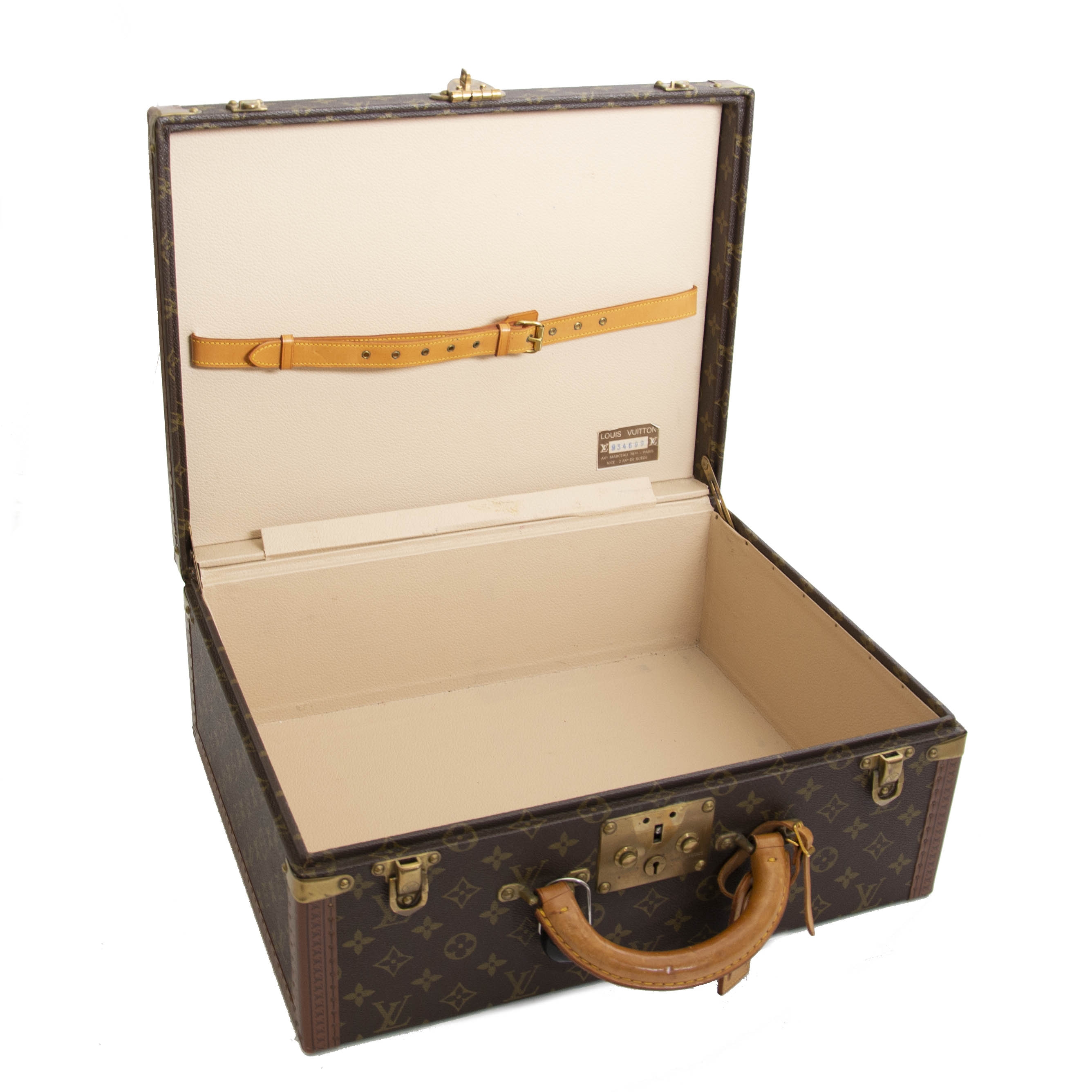 LOUIS VUITTON Suitcase COTTEVILLE in monogram canvas aro…