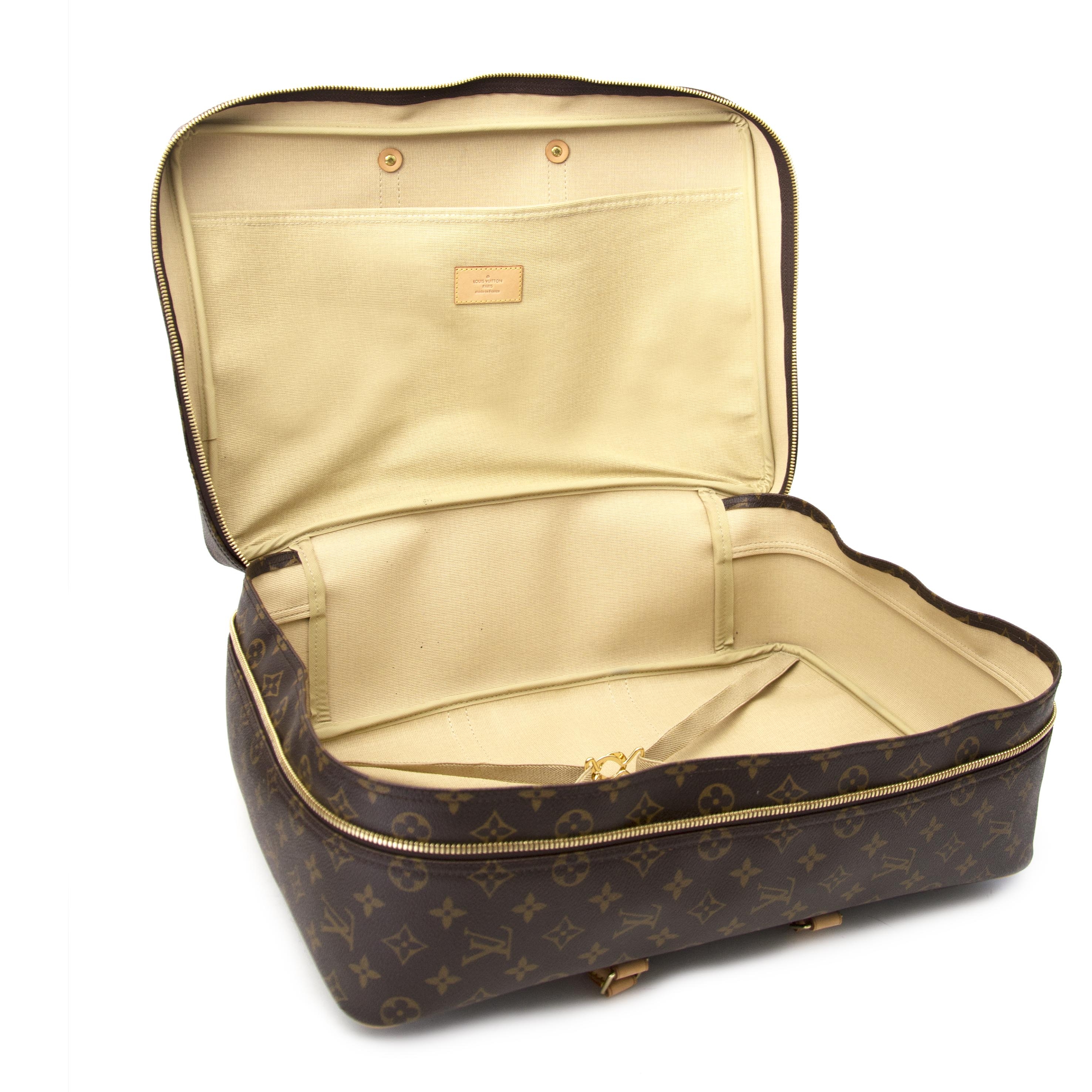 Authentic LOUIS VUITTON Sirius 45 Monogram Suitcase Travel