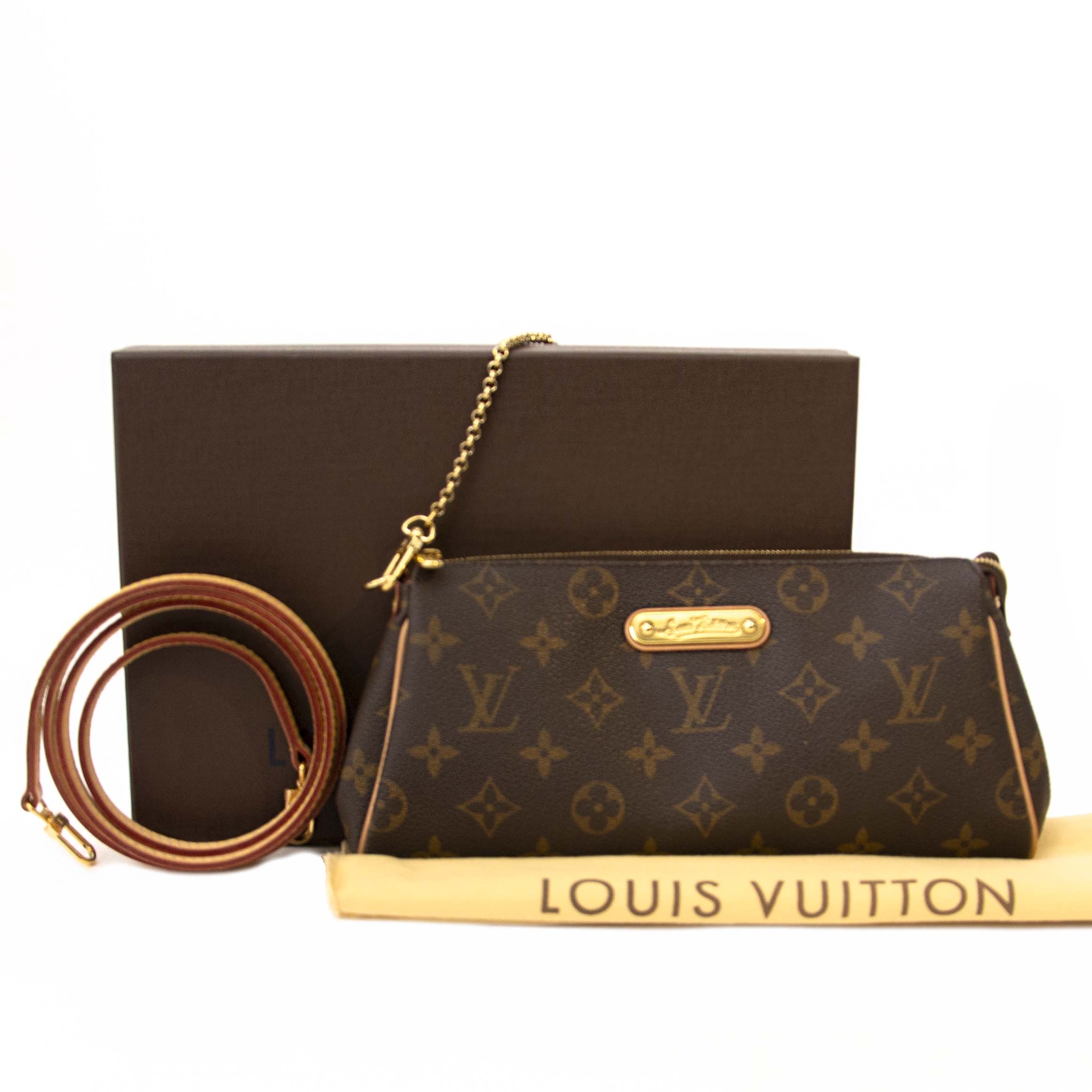 Louis Vuitton Eva Clutch Damier Ebene ○ Labellov ○ Buy and Sell
