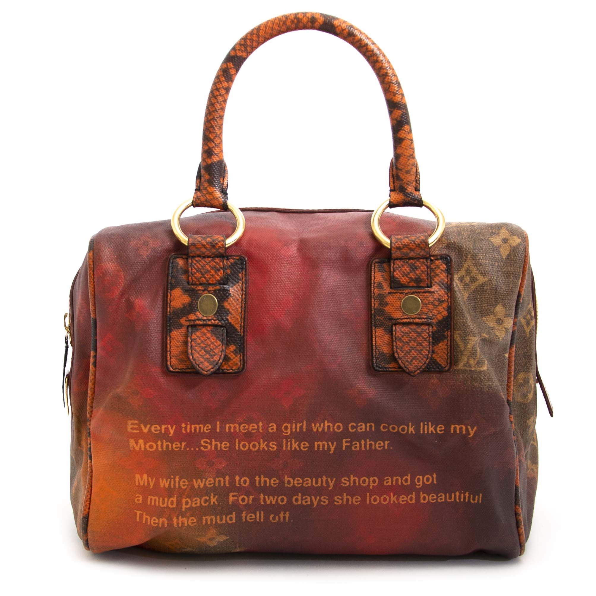 Louis Vuitton Richard Prince Monogram Mancrazy Jokes Bag ○ Labellov ○ Buy  and Sell Authentic Luxury