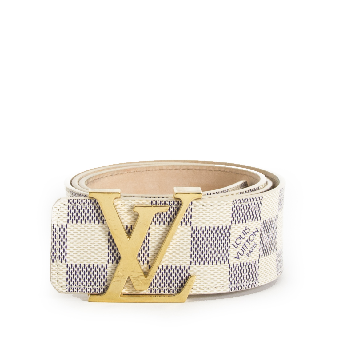 Louis Vuitton Damier Ebene Belt ○ Labellov ○ Buy and Sell Authentic Luxury