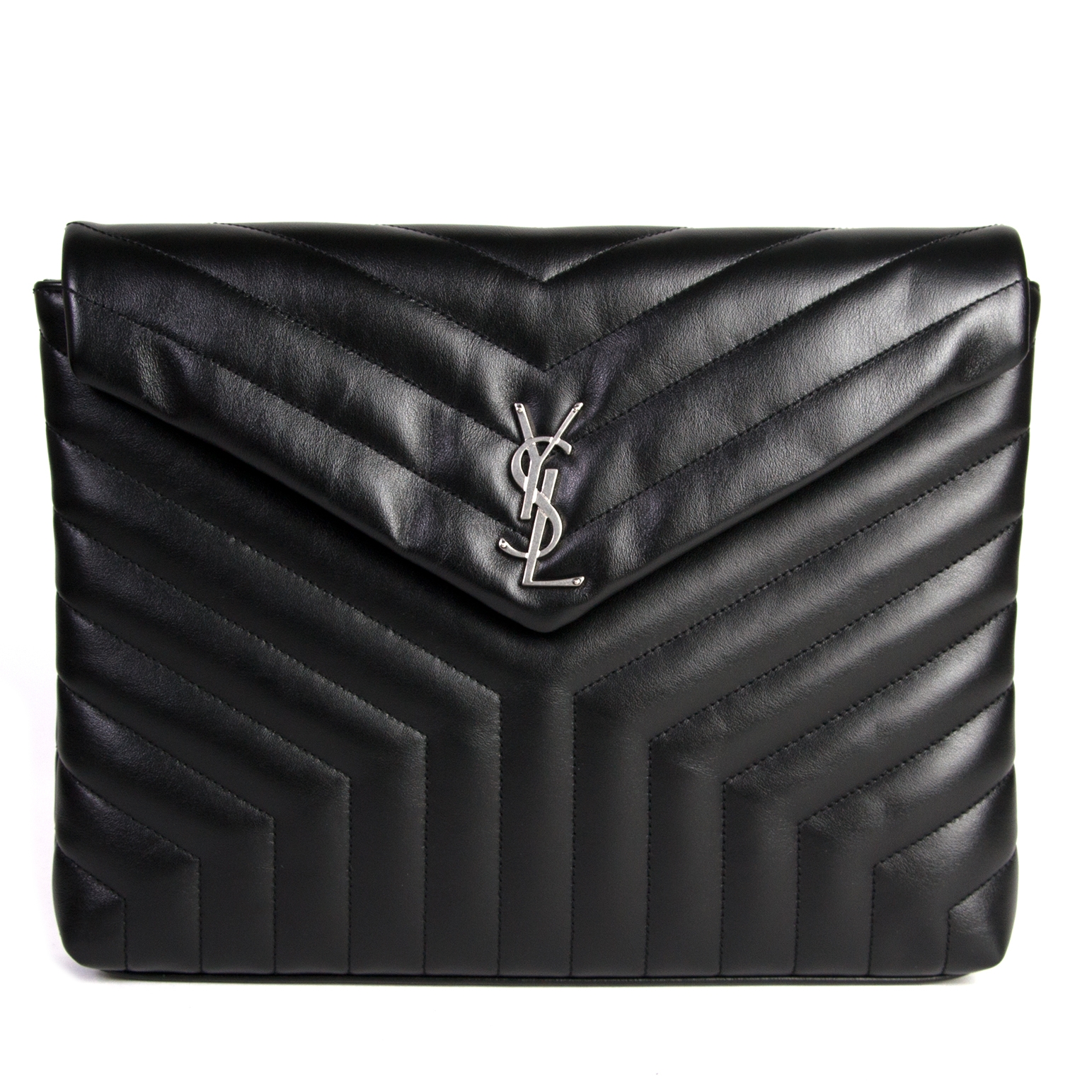 CASSANDRE MATELASSÉ document holder IN QUILTED LEATHER, Saint Laurent