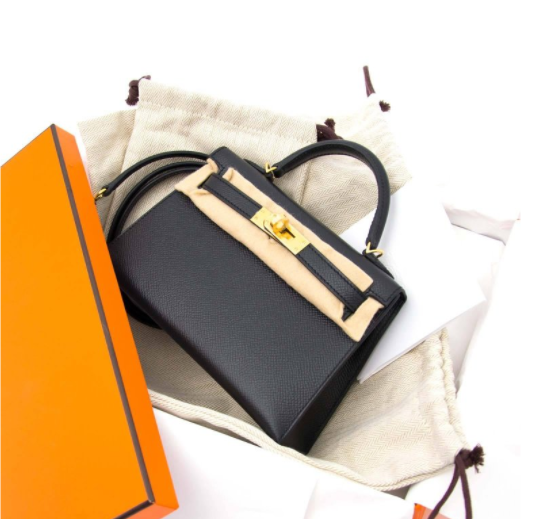 Hermes kelly mini online black