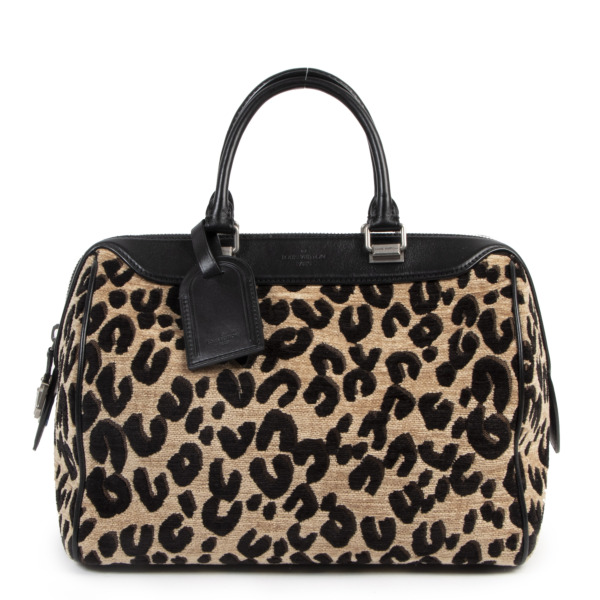 Louis Vuitton Sunshine Express Chenille Leopard Stephen Sprouse Bag ...