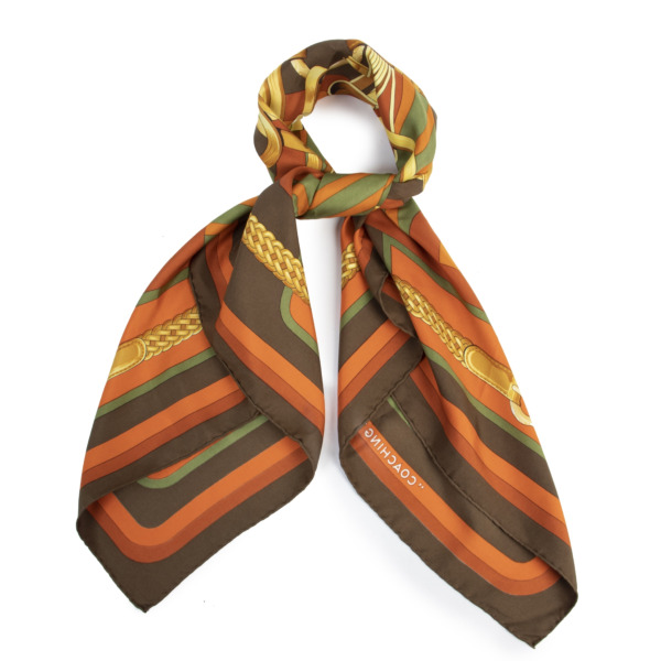 Hermès Carré Coaching Scarf Labellov Buy and Sell Authentic Luxury