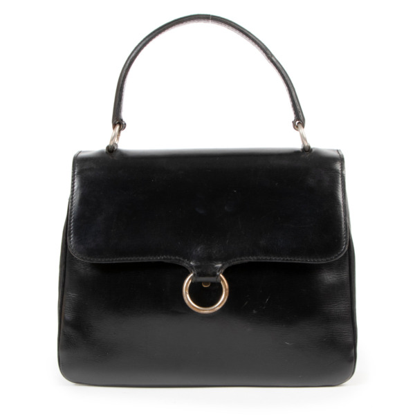 Delvaux Black Top handle Labellov Buy and Sell Authentic Luxury
