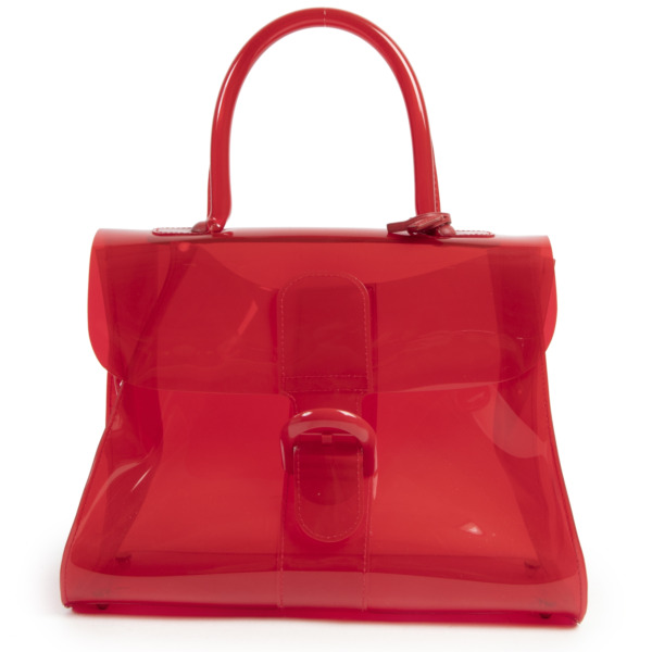 Delvaux Le Chaperon Rouge Vinyl Brillant Bag Labellov Buy and Sell ...