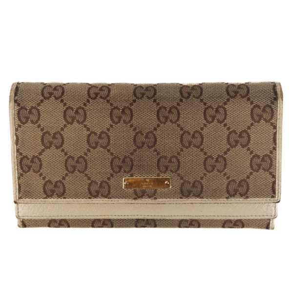 Gucci Monogram Canvas Wallet Labellov Buy And Sell Authentic Luxury   2025 Gucci Monogram Wallet 2 