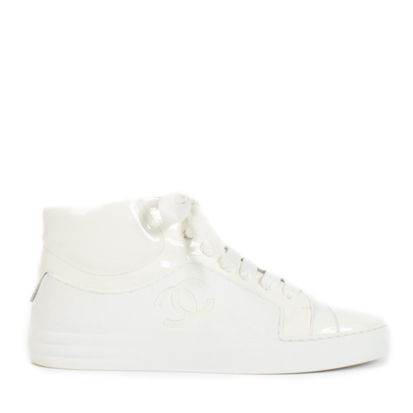 Chanel fashion white high sneakers