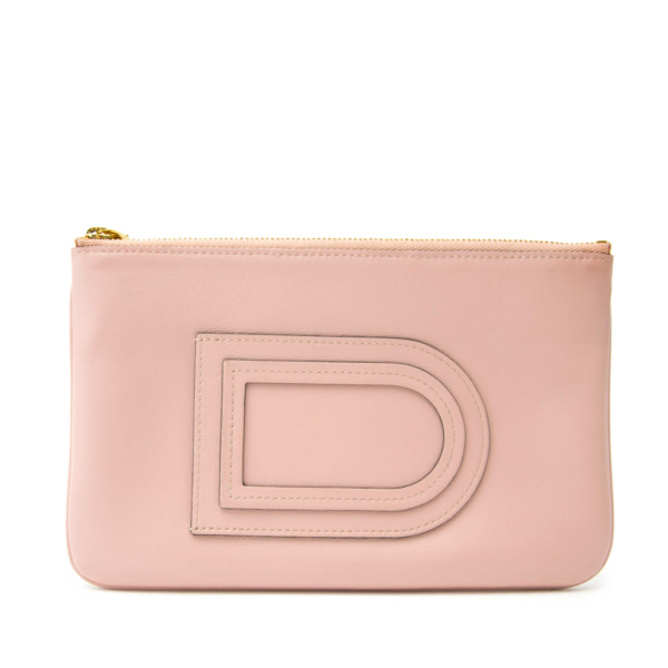 Delvaux Pink Louise Pochette Labellov Buy and Sell Authentic Luxury