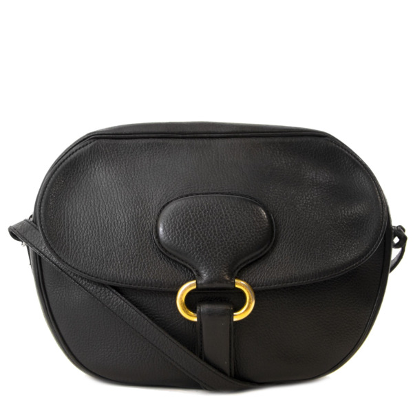 Delvaux Black Crossbody Bag Labellov Buy and Sell Authentic Luxury