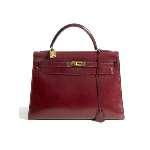 Hermes Kelly 32 cm burgundy Labellov Buy and Sell Authentic Luxury