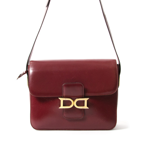 Delvaux Burgundy 'Madame' Bag ○ Labellov ○ Buy and Sell Authentic Luxury