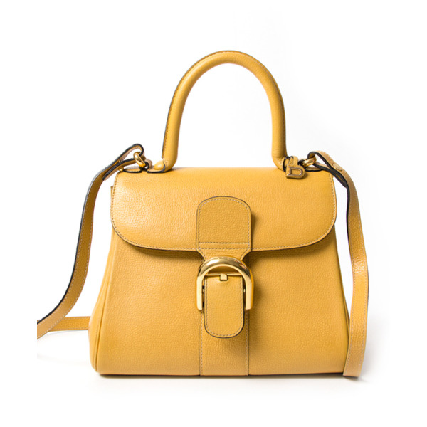 Delvaux Brillant Yellow PM Labellov Buy and Sell Authentic Luxury