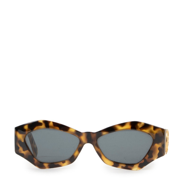 Versace Brown Sunglasses Labellov Buy and Sell Authentic Luxury