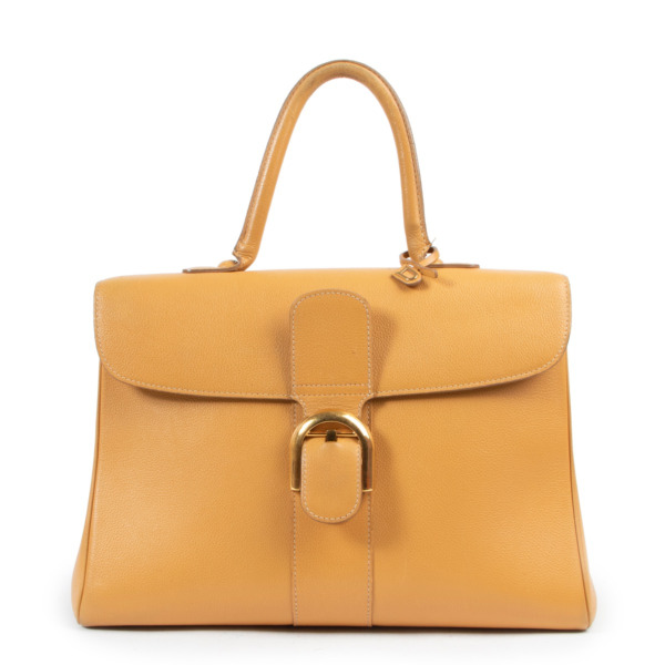 Delvaux Yellow Brillant GM Labellov Buy and Sell Authentic Luxury
