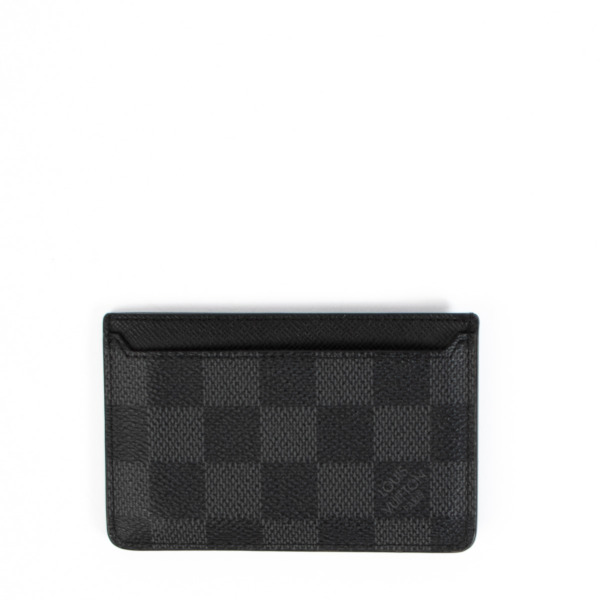 Louis Vuitton Neo Card Holder (2 Card Slot) Damier Graphite