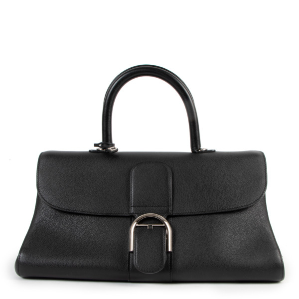 Delvaux Black Brillant East West Top Handle bag Labellov Buy and Sell ...