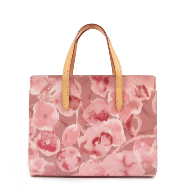 Louis Vuitton Limited Edition Ikat Floral Catalina BB in Rose Velours  Vernis - SOLD