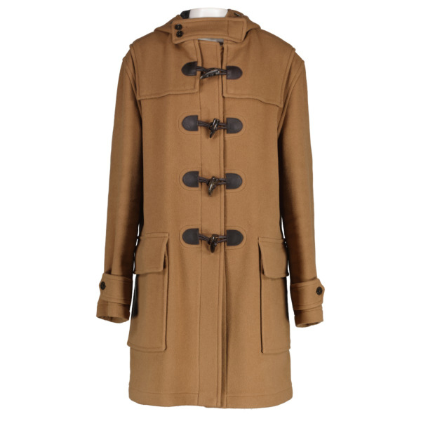 Burberry Brit Camel Duffle Coat - Size L Labellov Buy and Sell ...