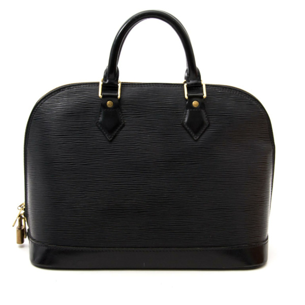 Louis Vuitton Alma Bb EPI Leather - Black