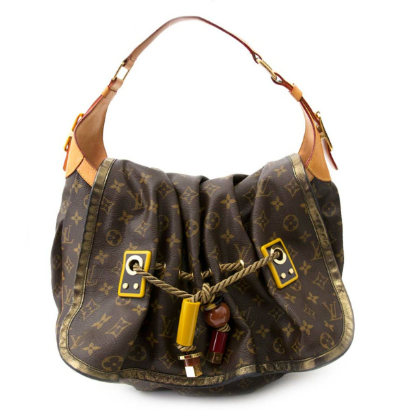 Louis Vuitton Kalahari Handbag Monogram Canvas GM