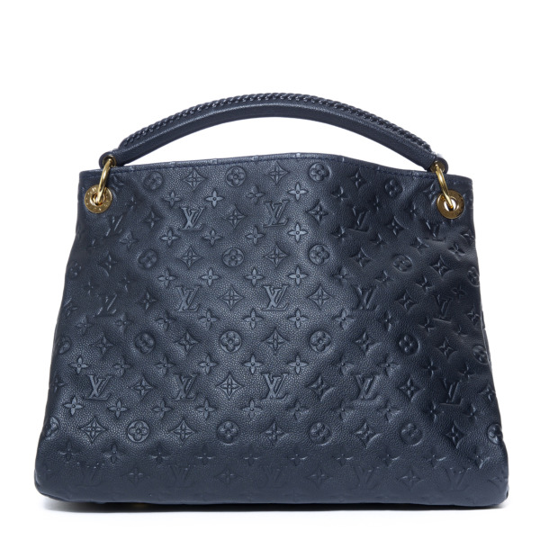 Louis Vuitton Blue Artsy Bag ○ Labellov ○ Buy and Sell Authentic