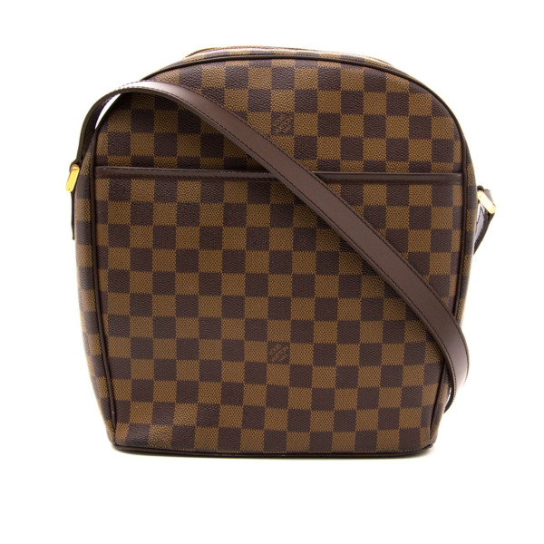 Louis Vuitton Ipanema GM Damier Ebene Crossbody Bag