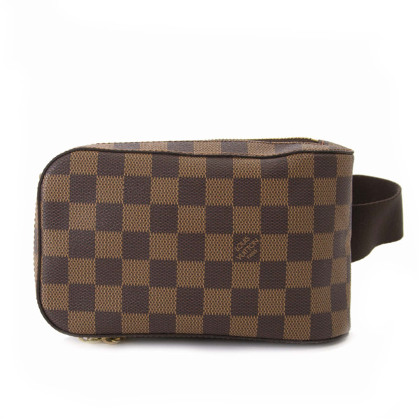 Louis Vuitton Geronimos Damier Ebene Cross Body Belt Bag Labellov Buy ...